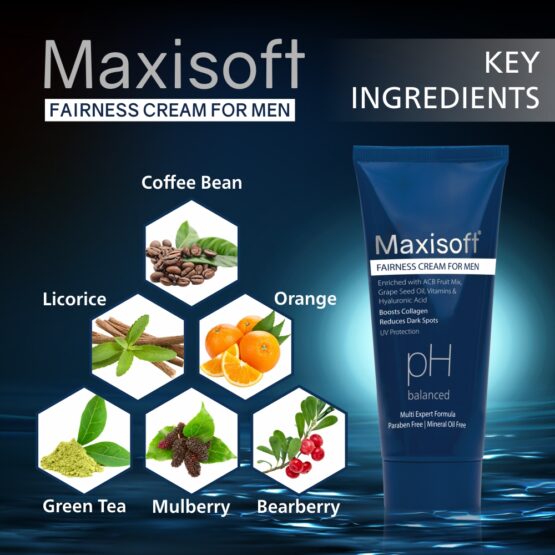 Maxisoft Fairness Cream For Men 50 gm 04