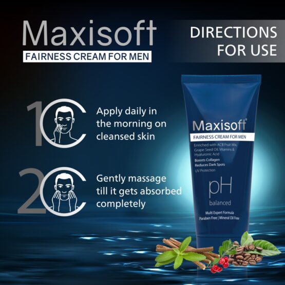 Maxisoft Fairness Cream For Men 50 gm 08