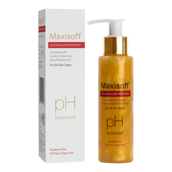 Maxisoft Golden Glow Face Wash Listing