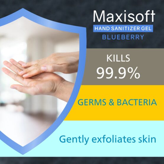 Maxisoft Hand Sanitizer (Gel) Blueberry 500 ml Listing 05