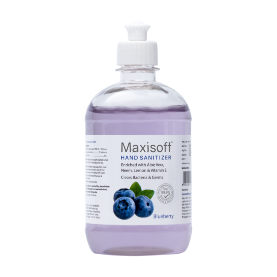 Maxisoft Hand Sanitizer (Gel) Blueberry 500 ml Listing