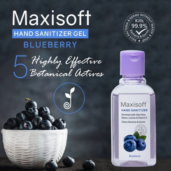 Maxisoft Hand Sanitizer (Gel) Blueberry 60 ml Listing 03