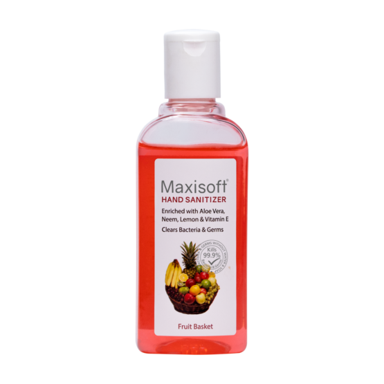 Maxisoft Hand Sanitizer (Gel) Fruit Basket 100ml