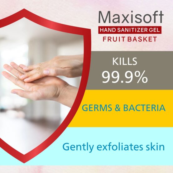 Maxisoft Hand Sanitizer Gel Fruit Basket 60ml 05