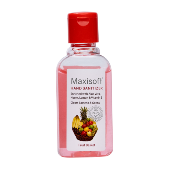 Maxisoft Hand Sanitizer (Gel) Fruit Basket 60ml