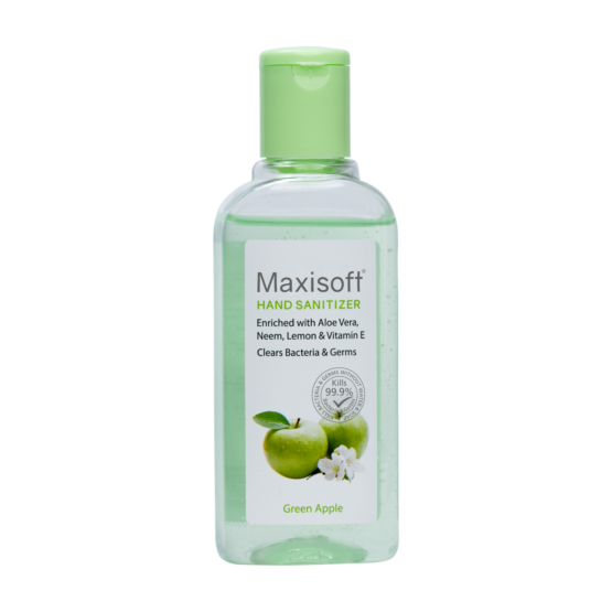 Maxisoft Hand Sanitizer (Gel) Green Apple 100 ml