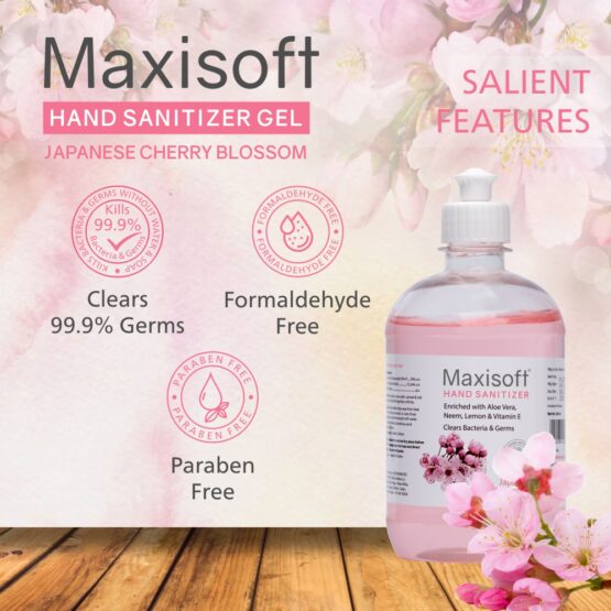 Maxisoft Hand Sanitizer (Gel) Japanese Cherry Blossom 500 ml 07