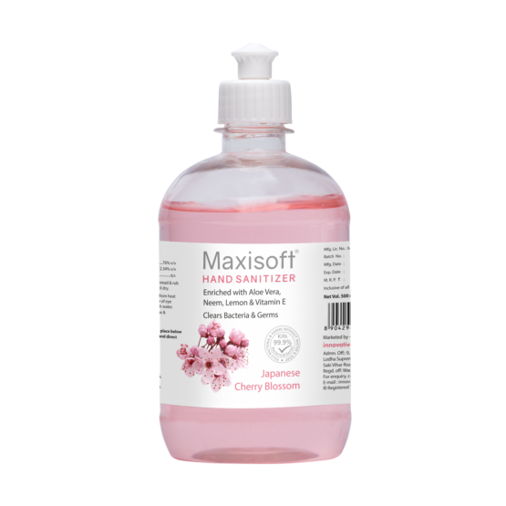 Maxisoft Hand Sanitizer (Gel) Japanese Cherry Blossom 500 ml