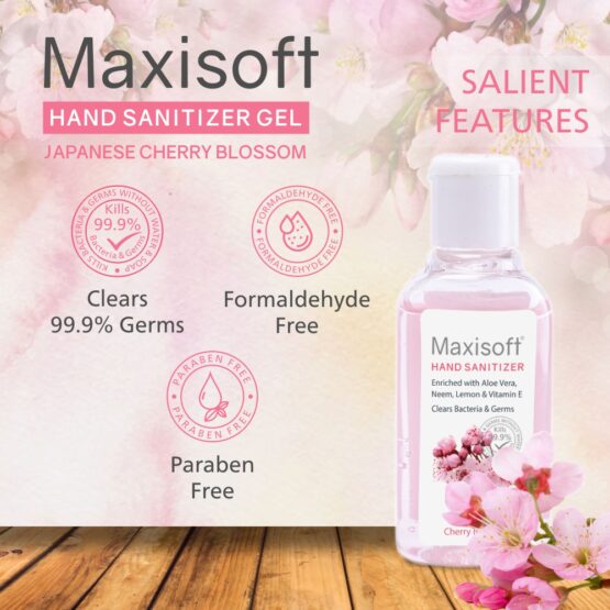 Maxisoft Hand Sanitizer (Gel) Japanese Cherry Blossom 60 ml 07