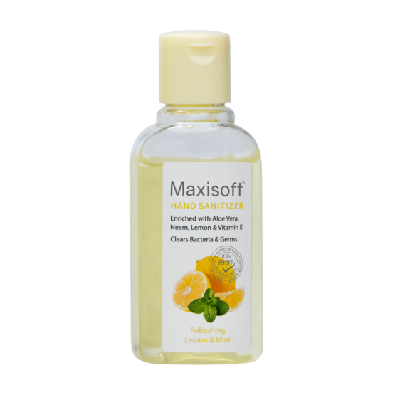 Maxisoft Hand Sanitizer (Gel) Refreshing Lemon & Mint 60 ml Listing