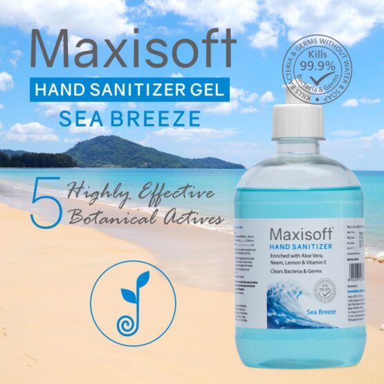 Maxisoft Hand Sanitizer (Gel) Sea Breeze 500 ml 03