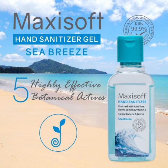 Maxisoft Hand Sanitizer (Gel) Sea Breeze 60 ml 03