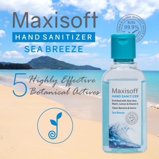 Maxisoft Hand Sanitizer Sea Breeze 60 ml-4