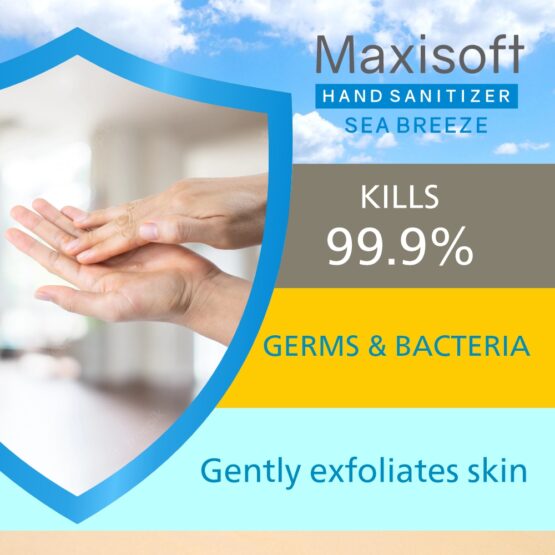 Maxisoft Hand Sanitizer Sea Breeze 60 ml-6