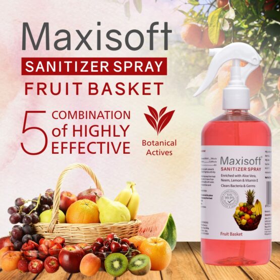 Maxisoft Hand Sanitizer Spary Fruit Basket 500 ml 03