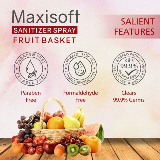 Maxisoft Hand Sanitizer Spary Fruit Basket 500 ml 07