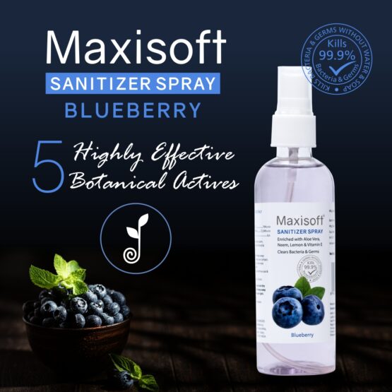 Maxisoft Hand Sanitizer (Spray) Blueberry 120 ml Listing 03