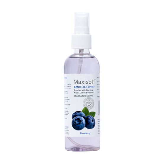 Maxisoft Hand Sanitizer (Spray) Blueberry 120 ml Listing