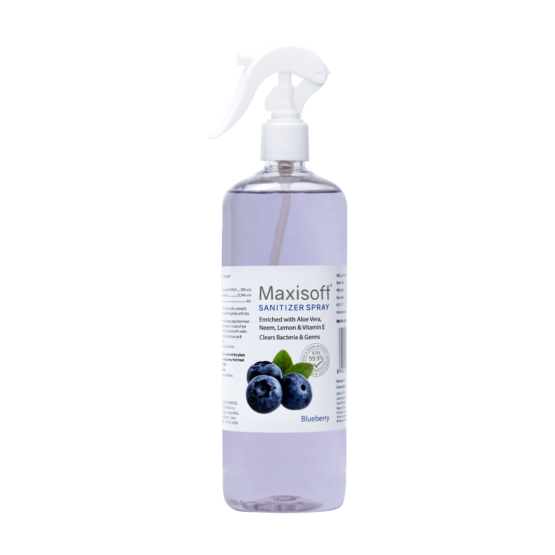 Maxisoft Hand Sanitizer (Spray) Blueberry 500 ml Listing New