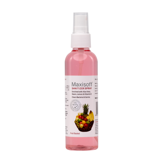 Maxisoft Hand Sanitizer (Spray) Fruit Basket 120ml