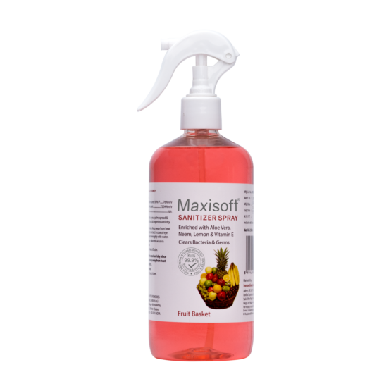 Maxisoft Hand Sanitizer (Spray) Fruit Basket 500ml