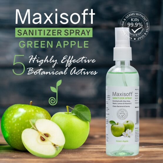 Maxisoft Hand Sanitizer (Spray) Green Apple 120 ml 03