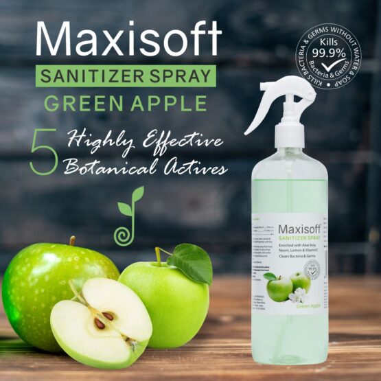 Maxisoft Hand Sanitizer (Spray) Green Apple 500 ml New 03