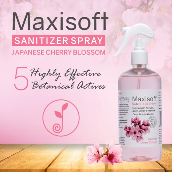 Maxisoft Hand Sanitizer (Spray) Japanese Cherry Blossom 500 ml 03