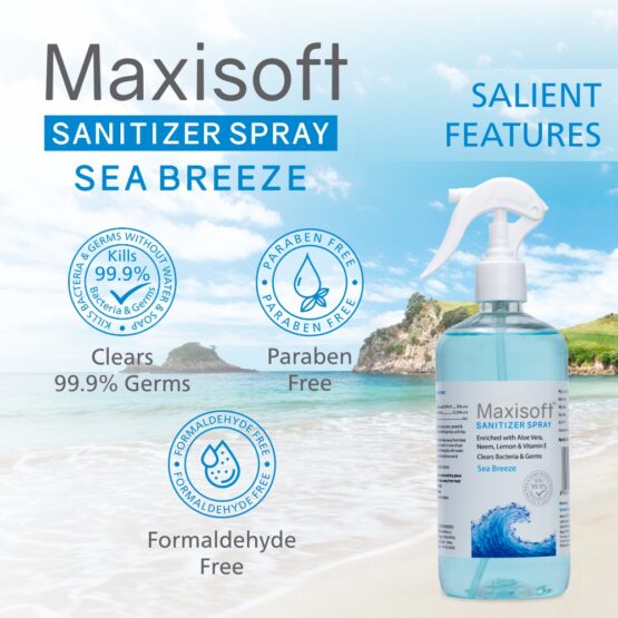 Maxisoft Hand Sanitizer (Spray) Sea Breeze 500 ml 07