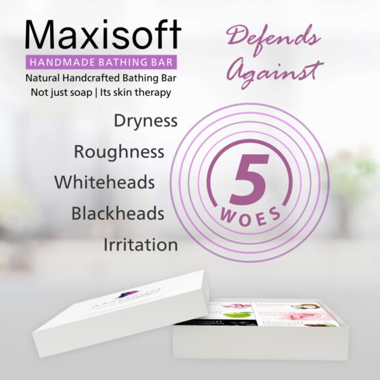 Maxisoft Handmade Bathing Bar (Gift Pack of 6) 06