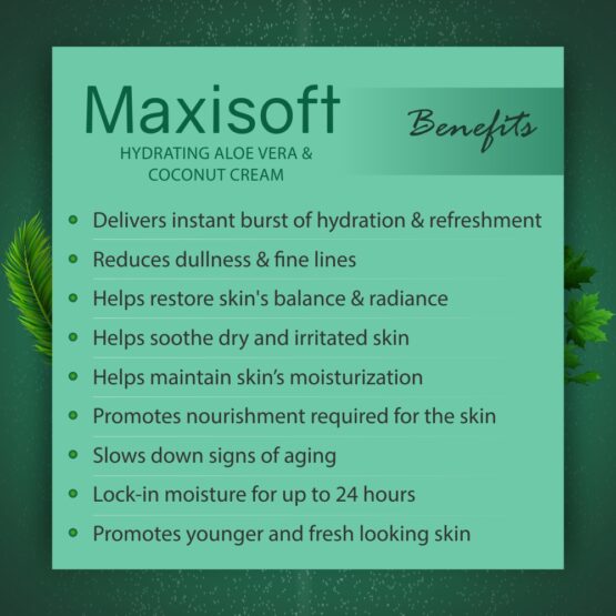 Maxisoft Hydrating Aloevera & Coconut Cream Listing 05