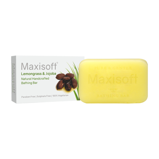 Maxisoft Lemongrass & Jojoba Bathing Bar 75 gm