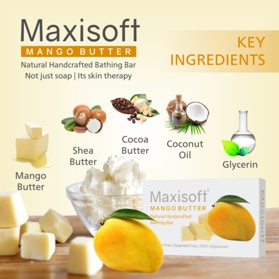 Maxisoft Mango Butter Bathing Bar 04