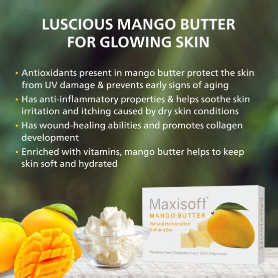 Maxisoft Mango Butter Bathing Bar 05
