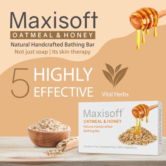 Maxisoft Oatmeal & Honey Bathing Bar Listing 03