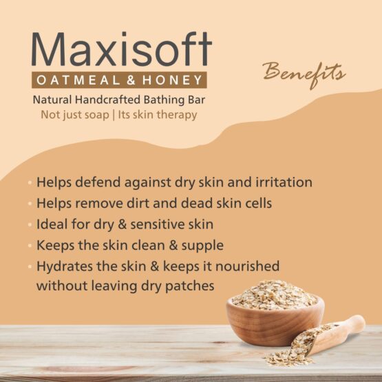 Maxisoft Oatmeal & Honey Bathing Bar Listing 06