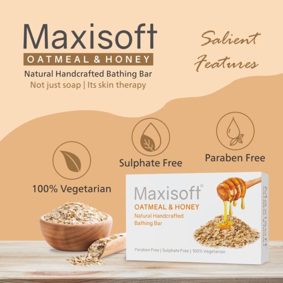 Maxisoft Oatmeal & Honey Bathing Bar Listing 07