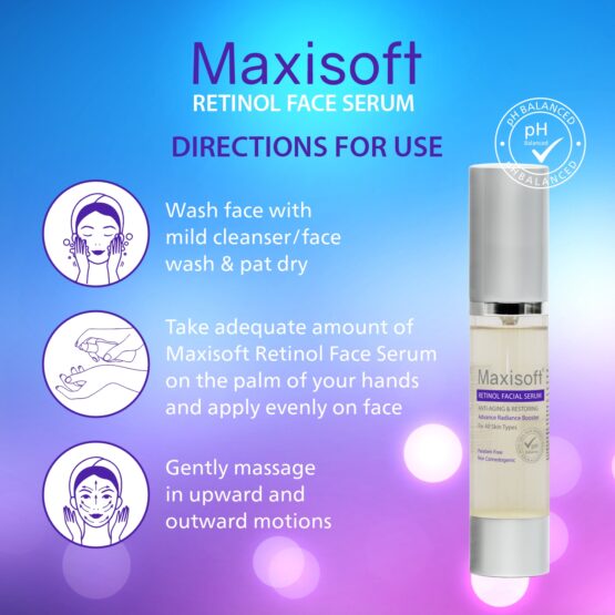 Maxisoft Retinol Face Serum 50 ml Listing 07