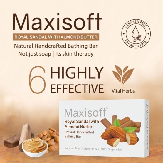 Maxisoft Royal Sandal with Almond Butter Bathing Bar Listing 03