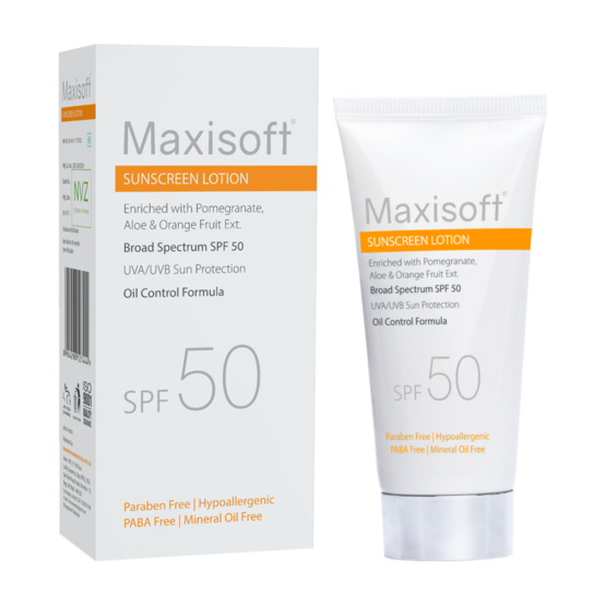 Maxisoft Sunscreen Lotion (SPF 50) 50 ml Listing