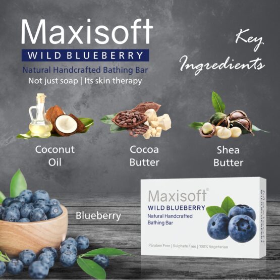 Maxisoft Wild Blueberry Bathing Bar 75 gm 04