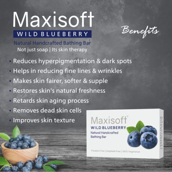 Maxisoft Wild Blueberry Bathing Bar 75 gm 06