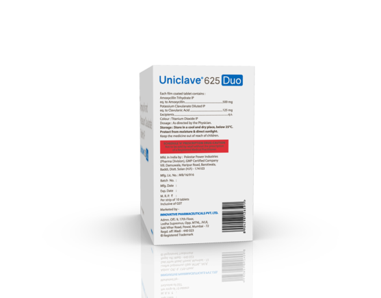 Uniclave 625 Duo Tablets (Polestar) (Outer) Left Side