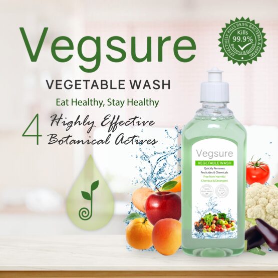 Vegsure Vegetable and Fruit Wash 500 ml Listing 03