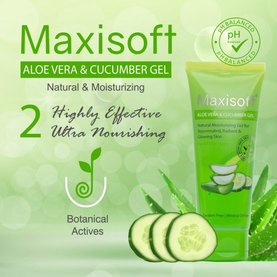 Maxisoft Natural Aloe Vera and cucumber Gel Listing 03