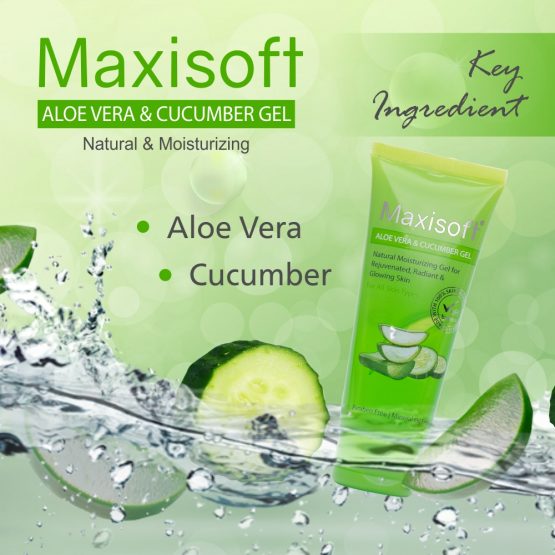 Maxisoft Natural Aloe Vera and cucumber Gel Listing 04