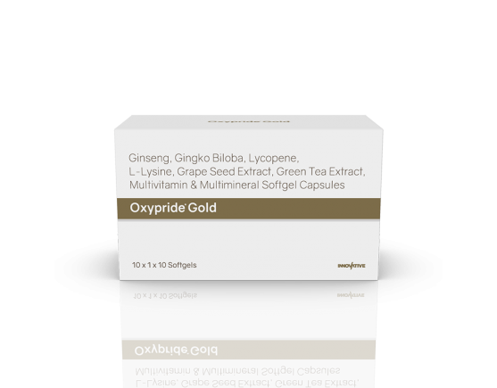 Oxypride Gold Softgels (Capsoft) (Outer) Front