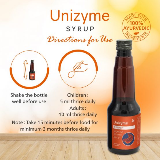 Unizyme Syrup 200 ml Listing 07