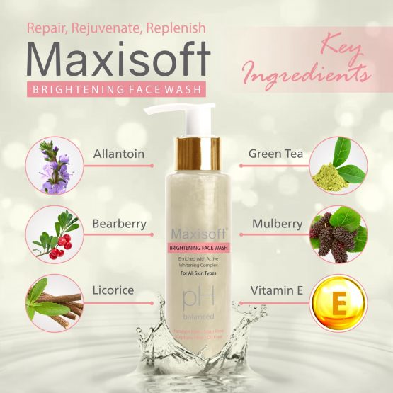 Maxisoft Brightening Face Wash Listing 04