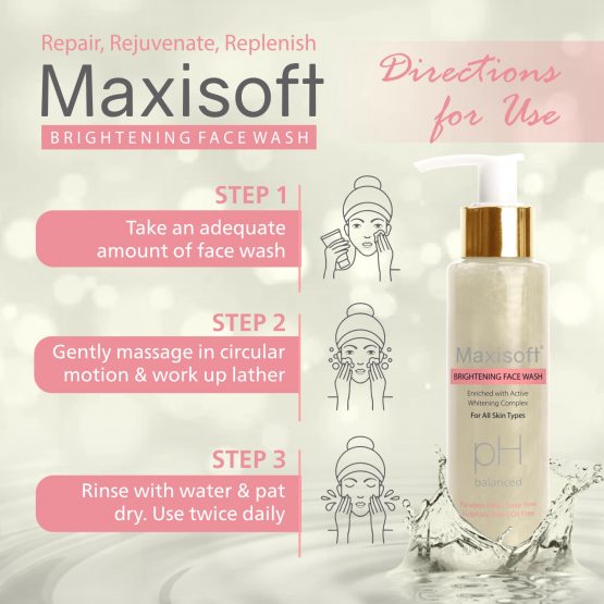 Maxisoft Brightening Face Wash Listing 08